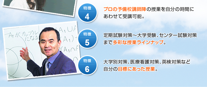 ブロードバンド予備校の特徴